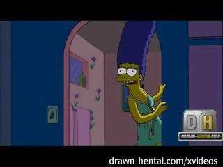 Simpsons kön video- - vuxen filma natt